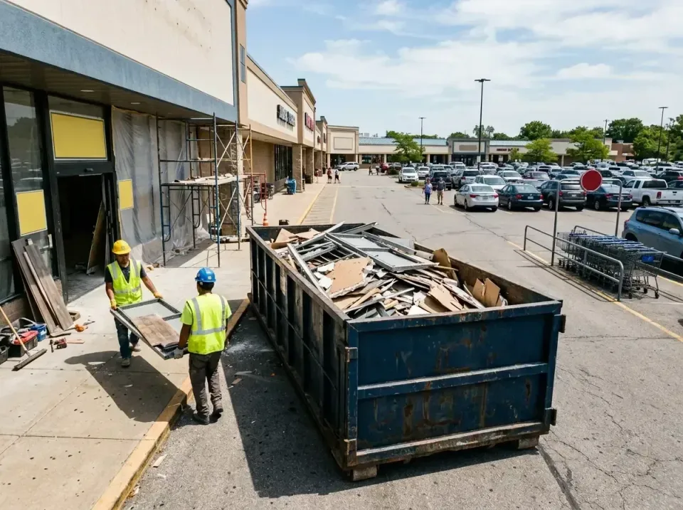 retail-store-renovation-debris-003 — frequently asked questions, Roll-off Dumpster Rentals in Bensley, VA